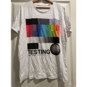 Testing Testing T-shirt size Large